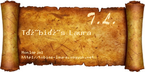 Tóbiás Laura névjegykártya